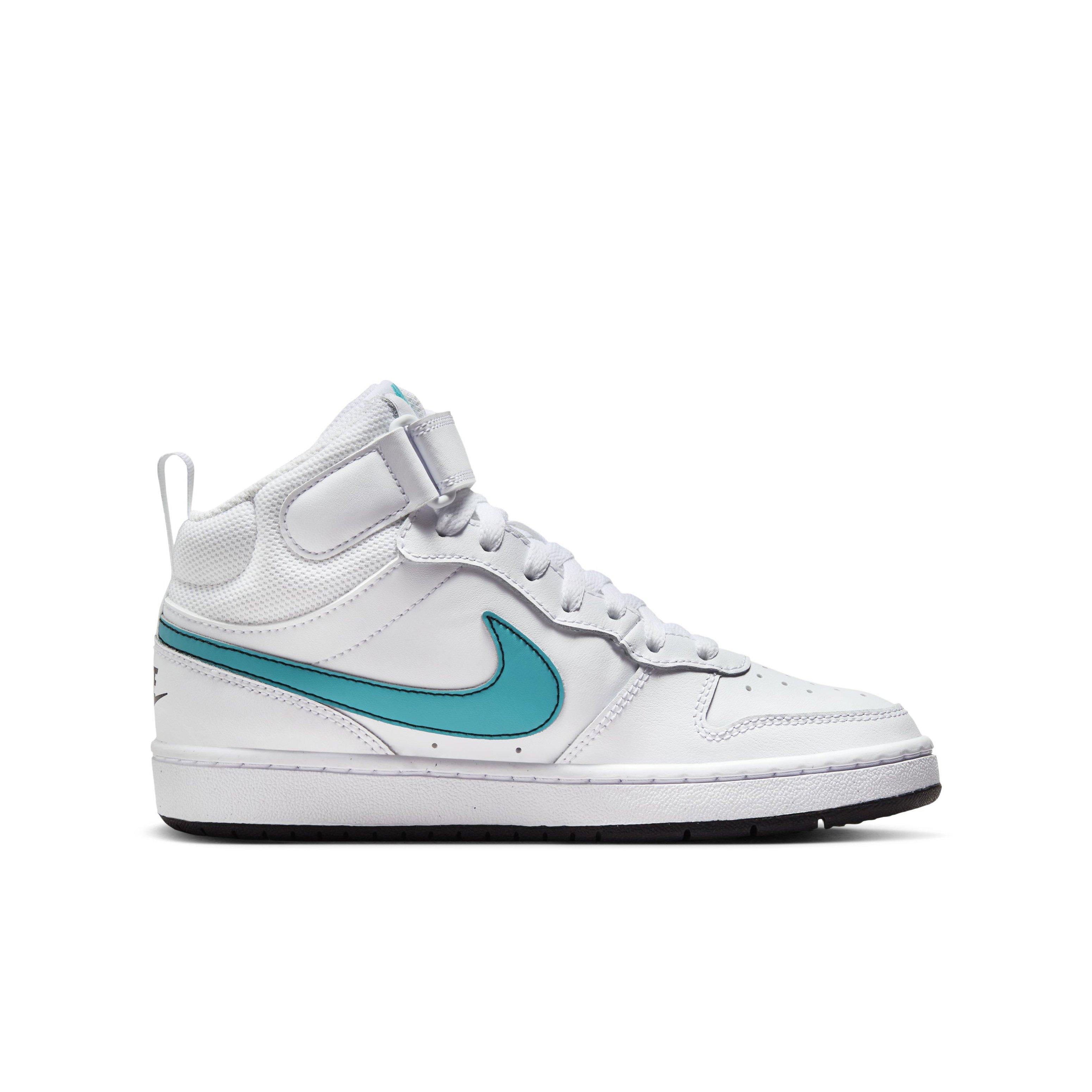 Color: WHITE/BLACK/AQUAMARINE