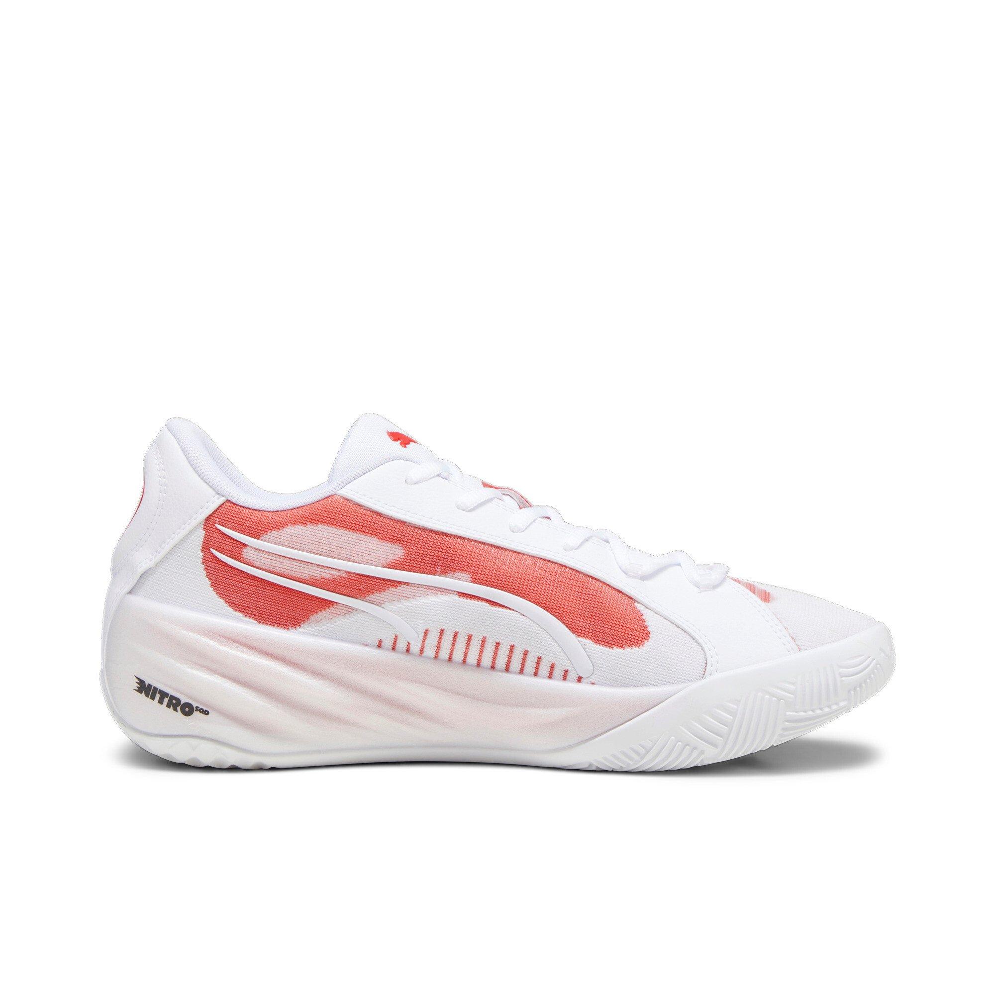 Color: WHITE/RED