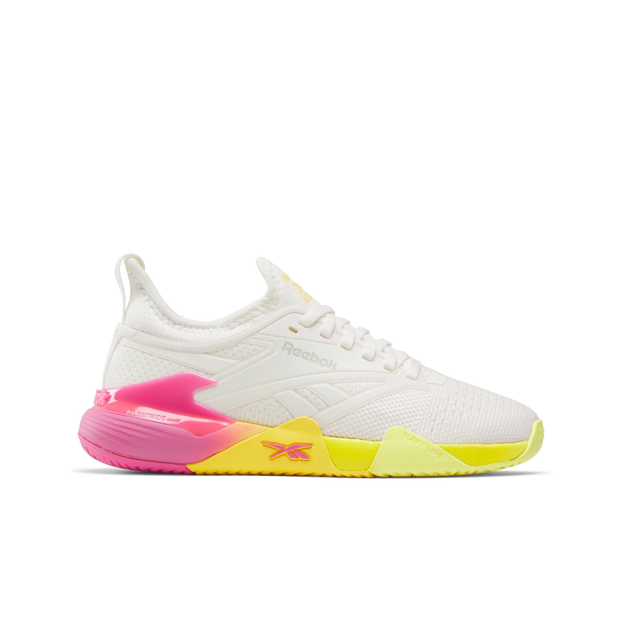 Color: WHITE/PINK/YELLOW