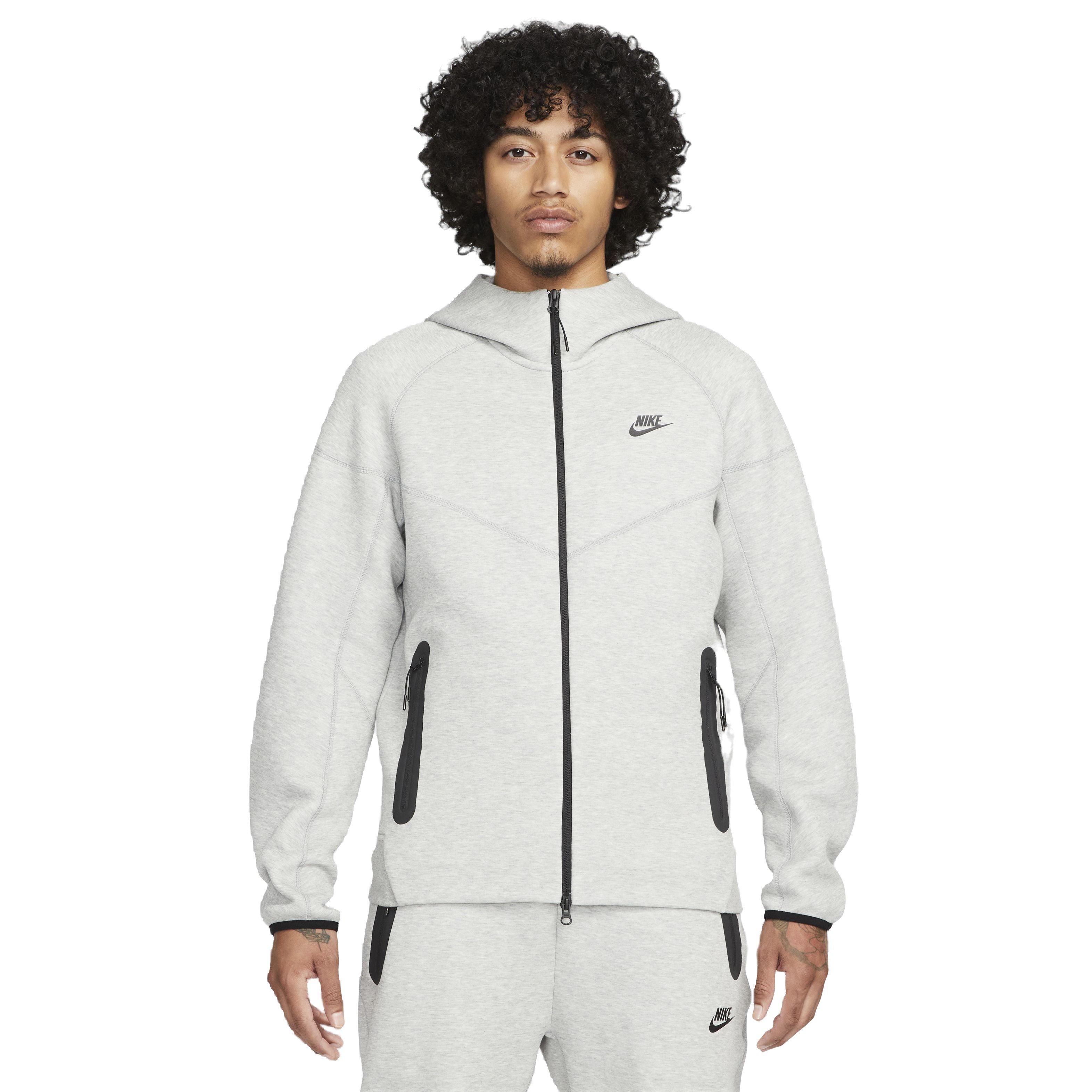 Nike Men's Tech Fleece Full Zip Windrunner Hoodie - Coconut Milk - Hibbett