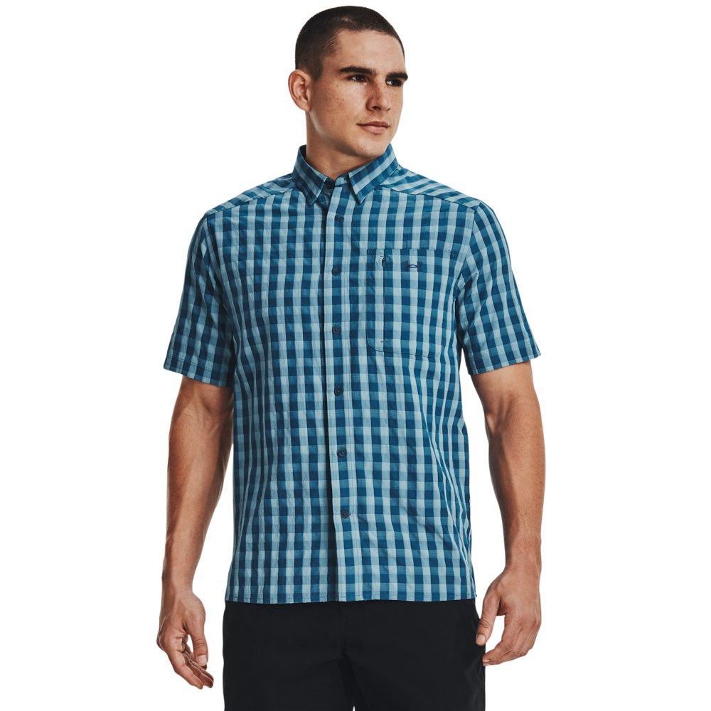 Under Armour Men's Drift Tide 2.0 Plaid Short-Sleeve T-Shirt