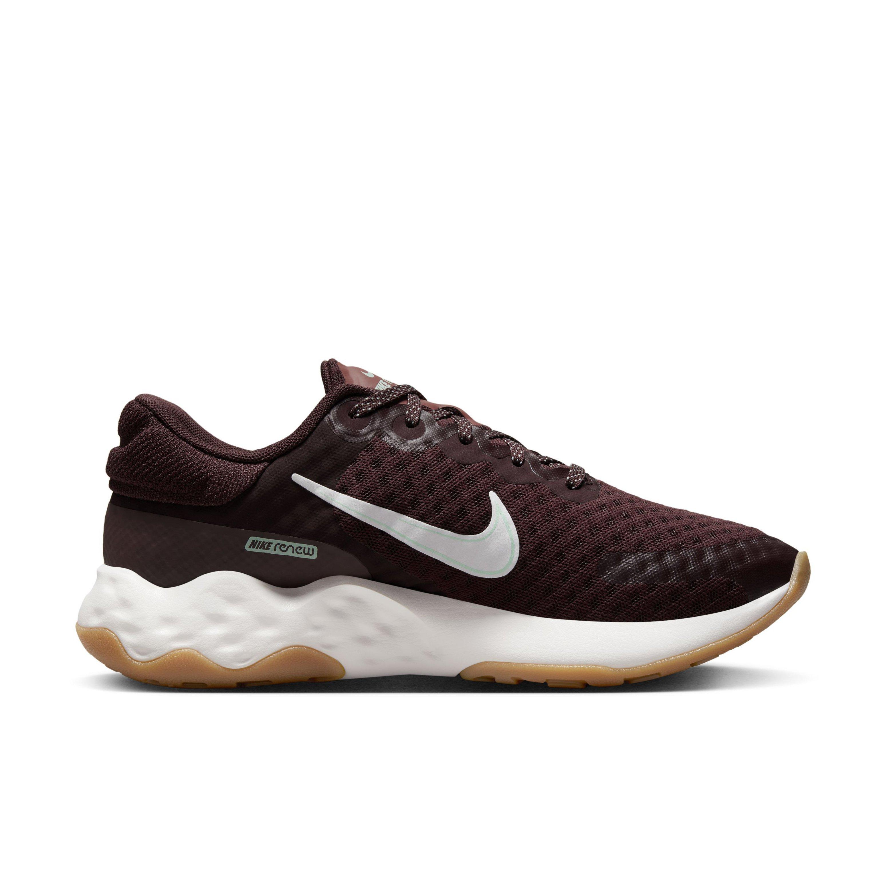 Color: BURGUNDY/WHITE/RUST