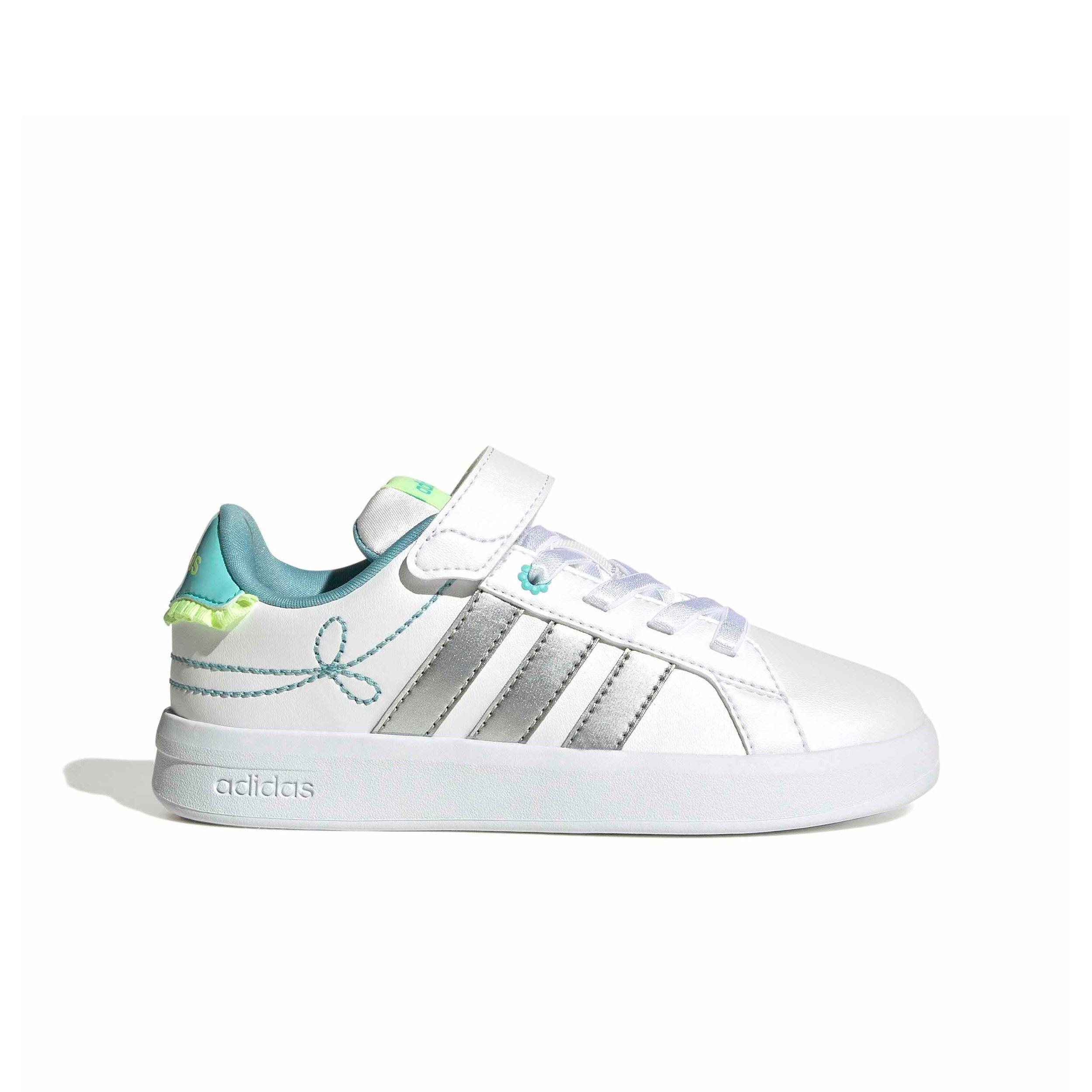 Color: WHITE/SILVER/AQUA