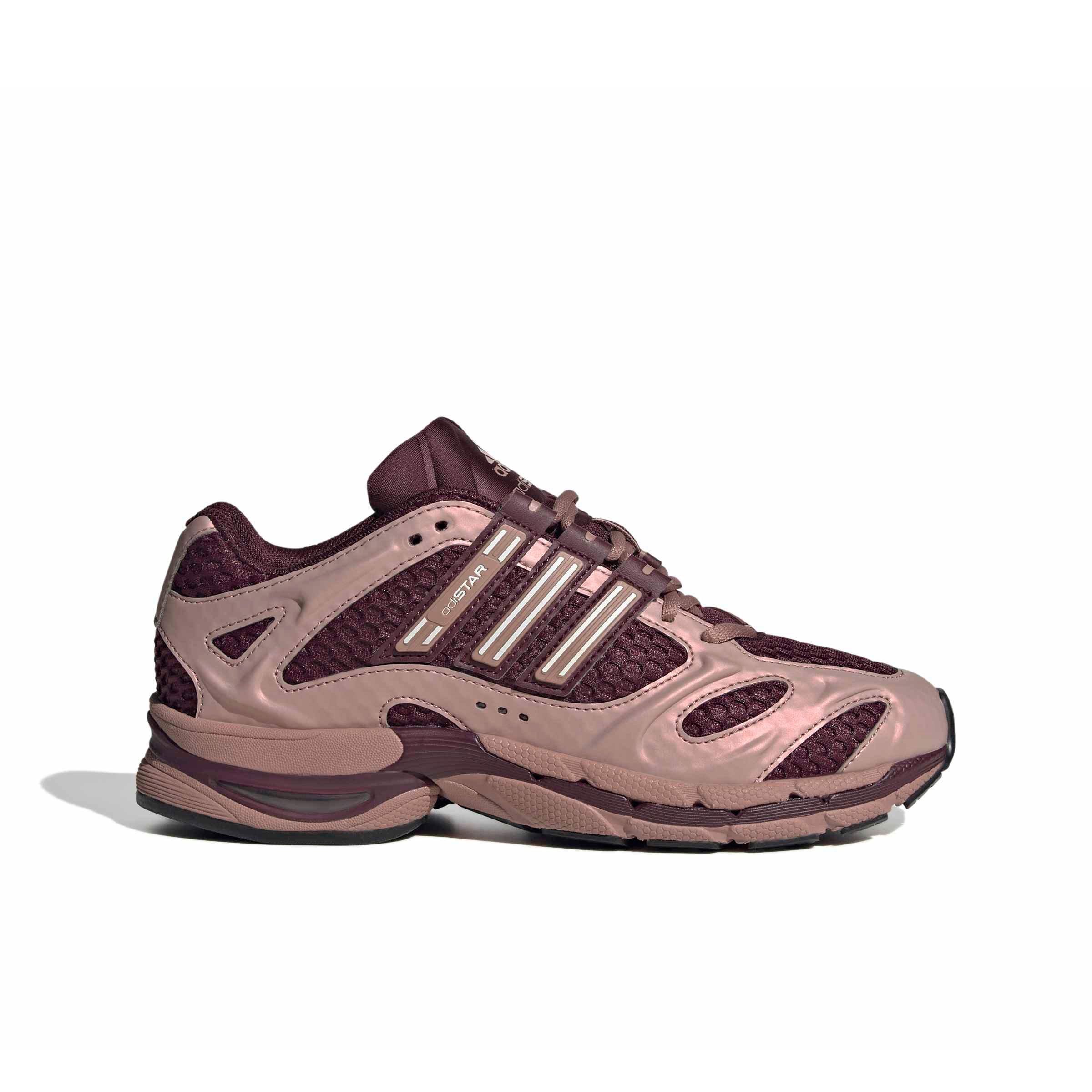 Color: MAROON/OFF WHITE/CLAY