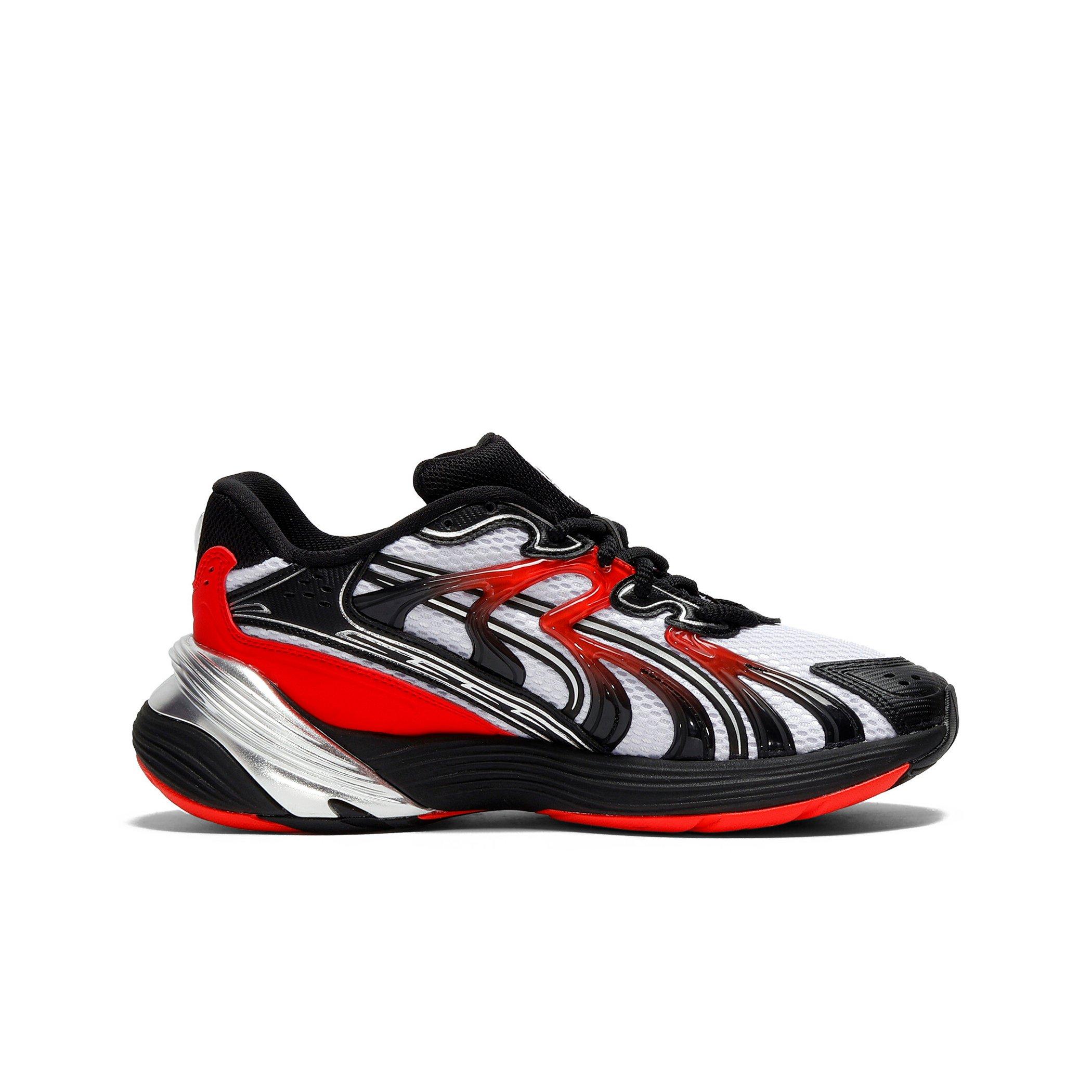 Color: WHITE/BLACK/RED