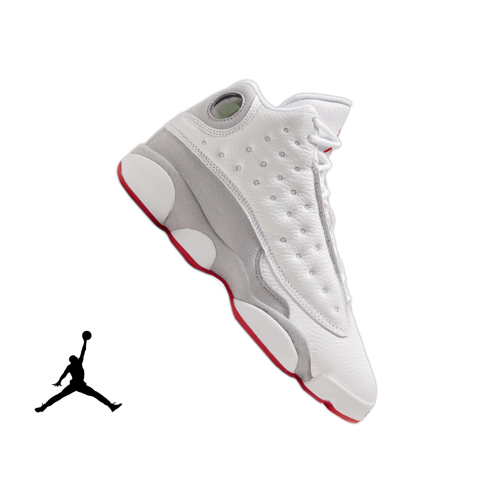 Color: WHITE/TRUE RED/WOLF GREY