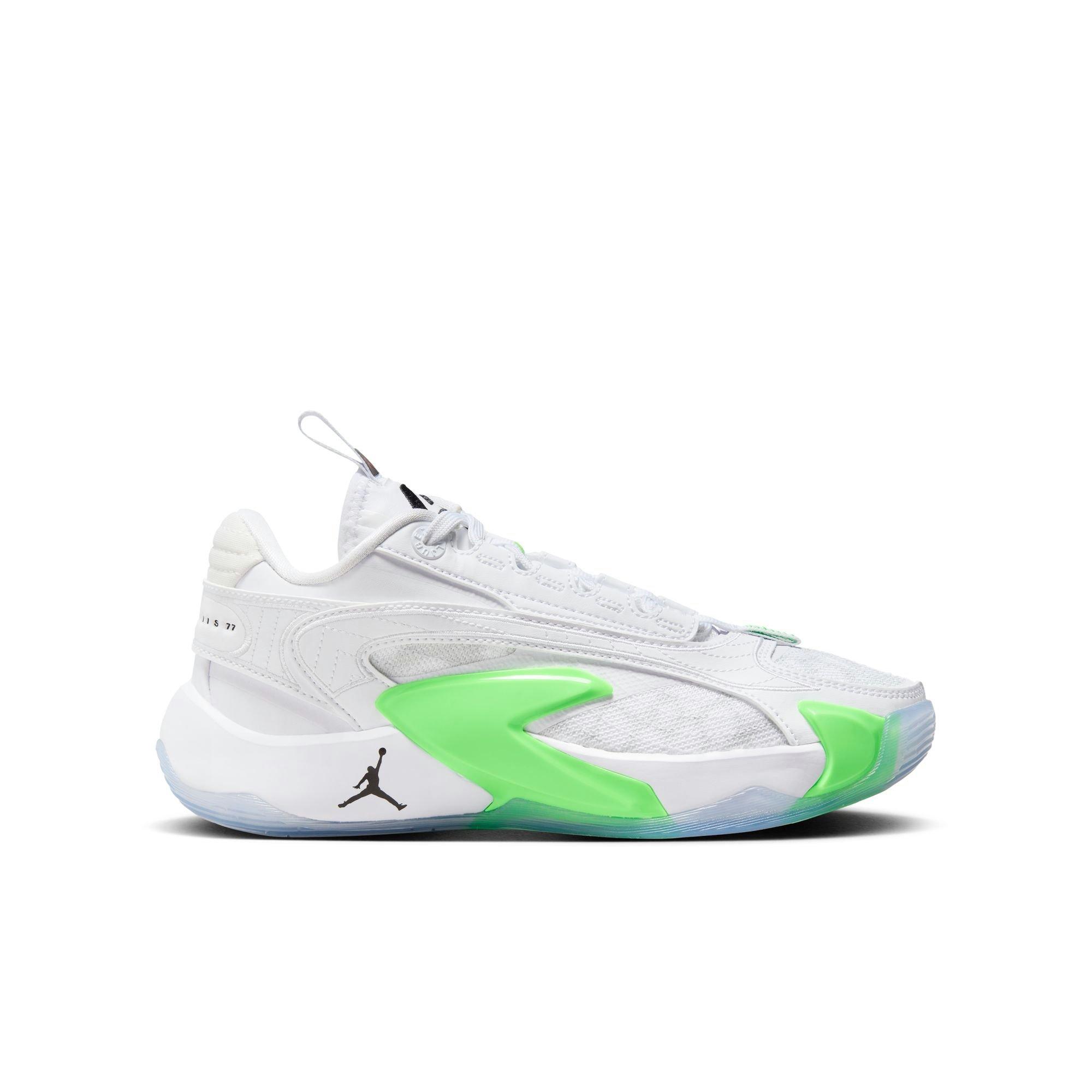 Color: WHITE/BLACK/GREEN STRIKE
