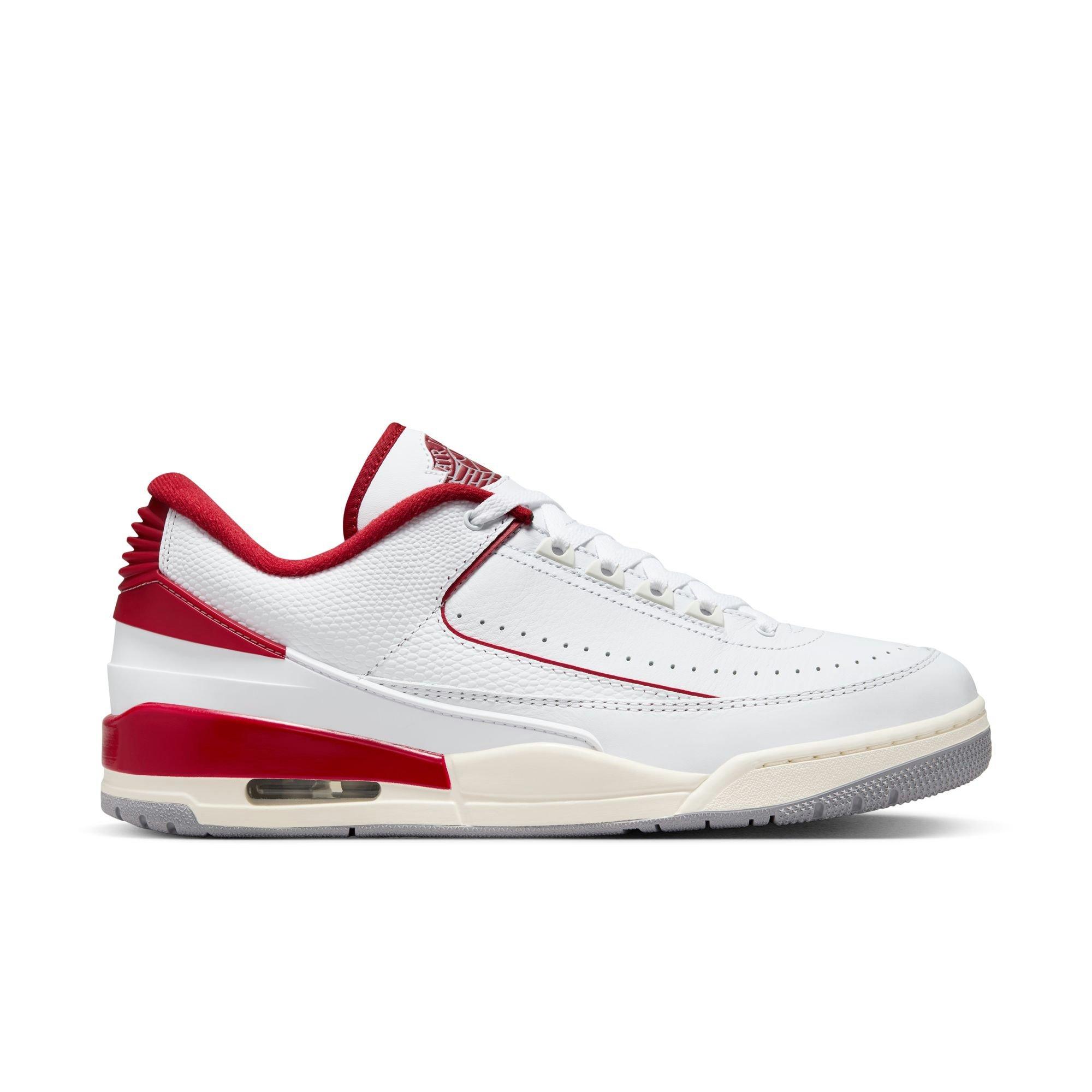 Color: WHITE/RED/GREY