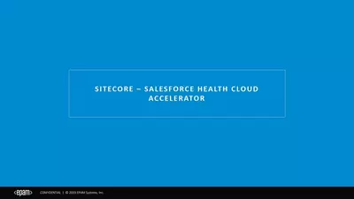 Sitecore SFHC Accelerator video